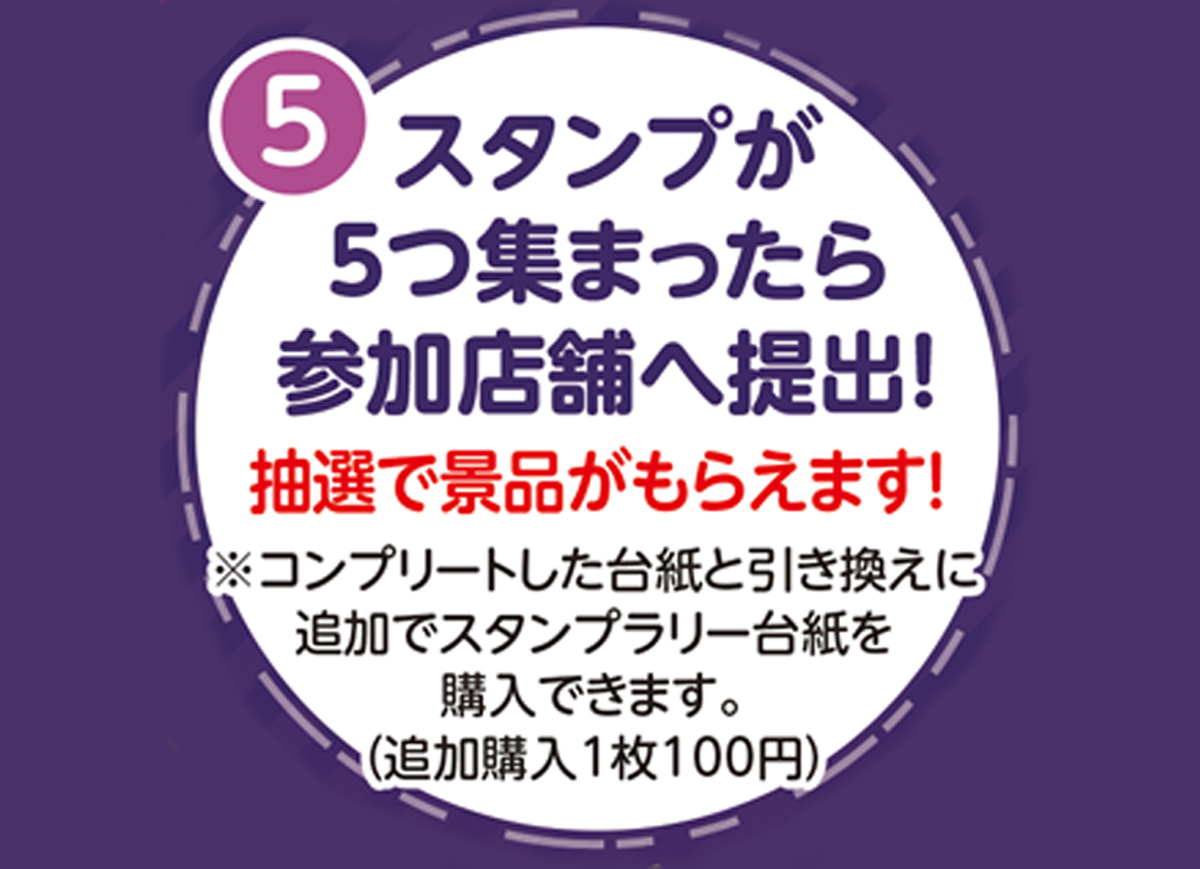 スタンプラリーの遊び方 - ガイド5